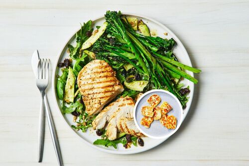 Carb-Conscious Grilled Haloumi