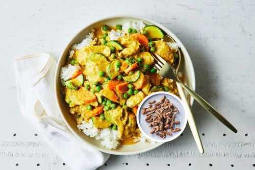 Fast Spicy Beef Yellow Curry