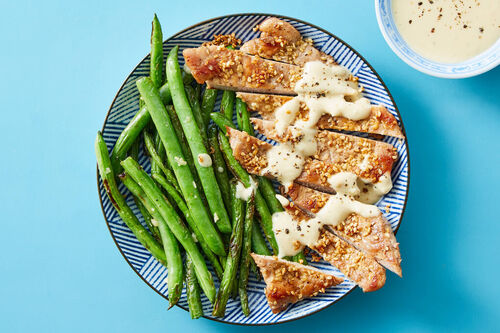 Low-Carb Sesame Pork Tenderloin