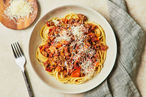 Hearty Spaghetti Beef Bolognese