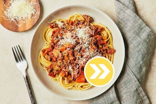 Hearty Fettuccine Beef Bolognese