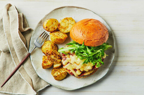 Eggplant Parmigiana Burgers