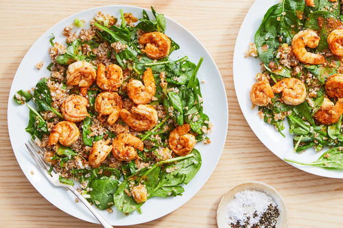 Harissa-Spiced Shrimp