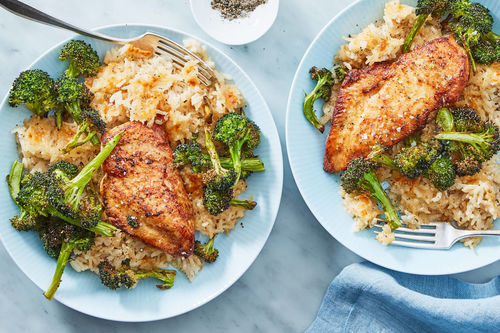 Roasted Chicken & Broccoli