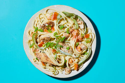 Creamy Cajun Chicken & Gluten Free-Fettuccine