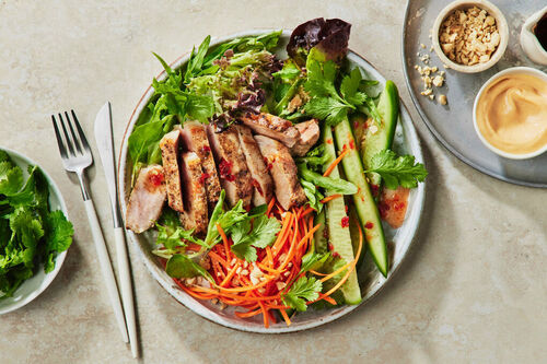 Bread-Free Spicy Pork Banh Mi