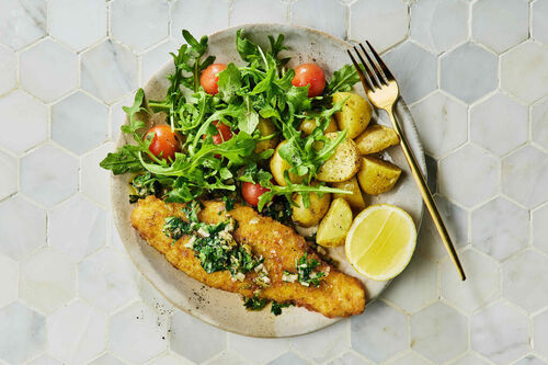 15-Min Fish Milanese