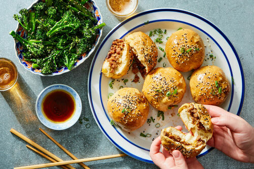 Char Siu Chicken Buns