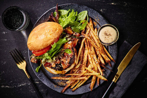 Teriyaki Wagyu Beef Burgers