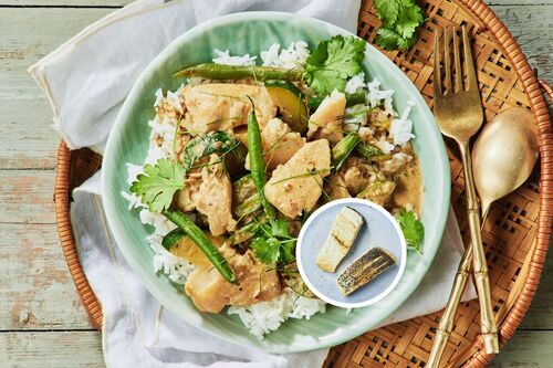 Barramundi and Veggie Cambodian Curry