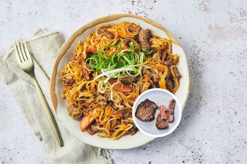 Spicy Gochujang Beef Rump Stir-Fry
