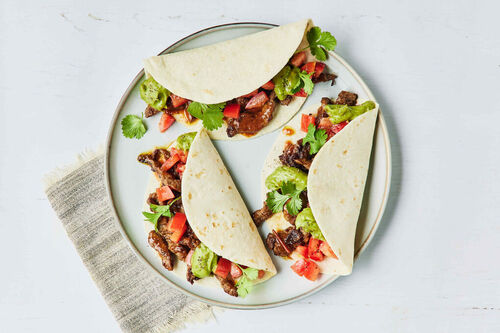 Quick Tex-Mex Beef Tacos