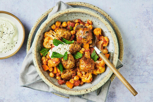Nutritious Harissa Pork Meatballs