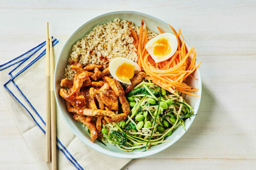 Nutritious Spicy Pork Bibimbap