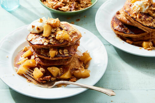 Holiday Breakfast! Gingerbread Pancakes