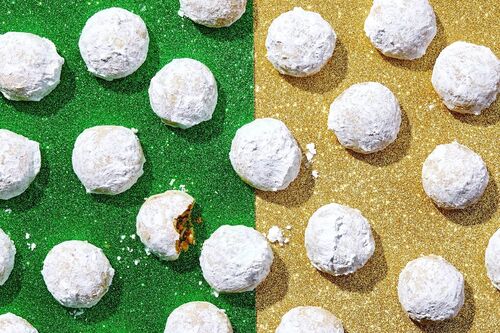 Holiday Cookie Swap! Eggnog Snowball Cookies