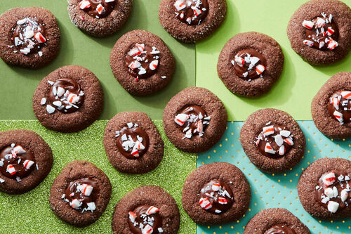 Holiday Cookie Swap! Chocolate Thumbprint