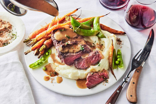 Succulent Smoked Porterhouse Steaks