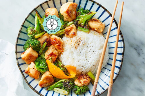 Martha's Best Orange Pork Stir-Fry