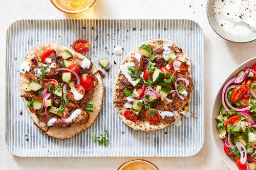 Greek-Inspired Pork Gyro