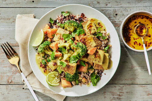 Nutritious Coconut Tofu Curry