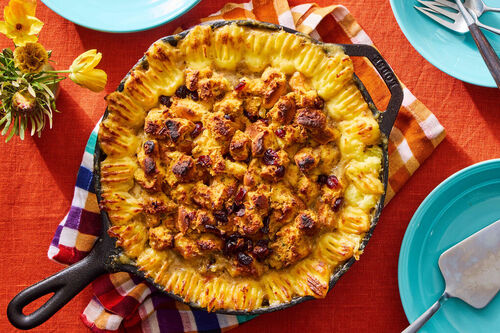 Thanksgiving! All-in-One Chicken Pot Pie