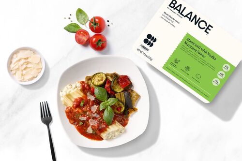 Manicotti with Vodka Marinara Sauce