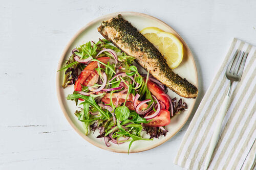 Calorie-Conscious Chimichurri Salmon