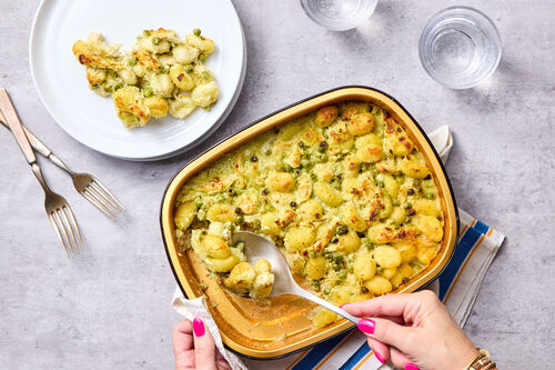 Pesto Alfredo Chicken & Gnocchi