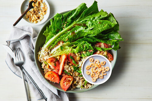Fast Japanese Prawn Bowl