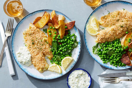 Baked Fish & Oven Chips