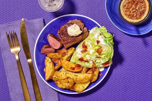 Holiday Luxe! Seared Steak & Truffle Butter