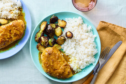 Honey Mustard Curry Chicken