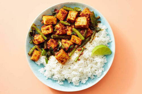 Thai Red Curry Tofu Stir-Fry