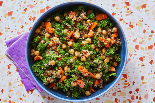 Mustard-Maple Quinoa Bowl