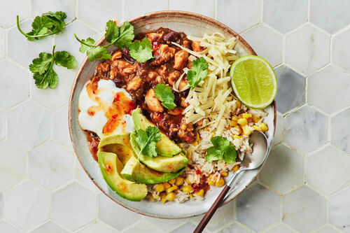 15-Min Chicken Baja Bowl
