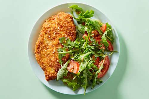 Low-Carb Crispy Chicken Milanese