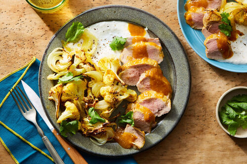 Chutney-Glazed Pork Tenderloin