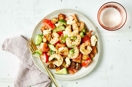 Chargrilled Garlic and Oregano Prawns