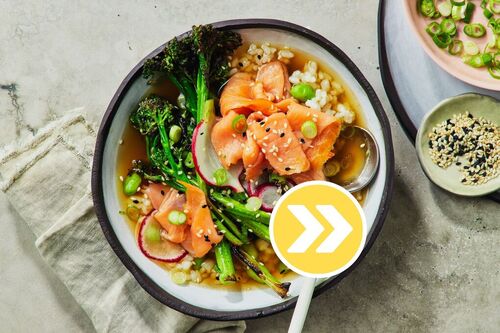 Double the Smoked Salmon Ochazuke Bowl