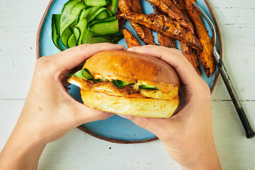 Fried Chicken Burger