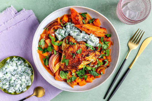 Kruidige kip tandoori