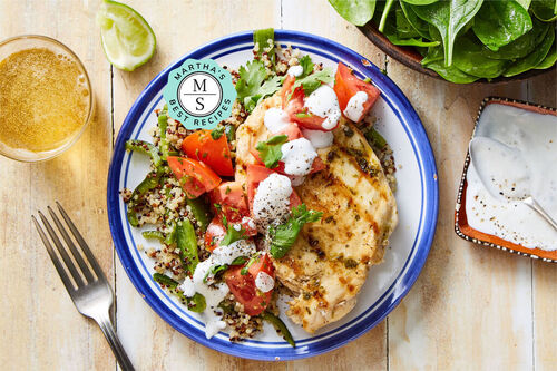 Martha's Best Cilantro-Lime Grilled Chicken