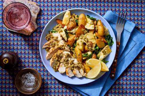 Herbes de Provence Sheet Pan Chicken