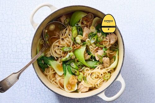 Express Recipe! Chinese Chicken Noodle Soup