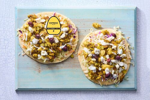 Express Recipe! Chicken Shawarma Wraps