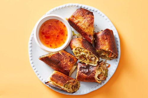 Crispy Tofu Egg Rolls