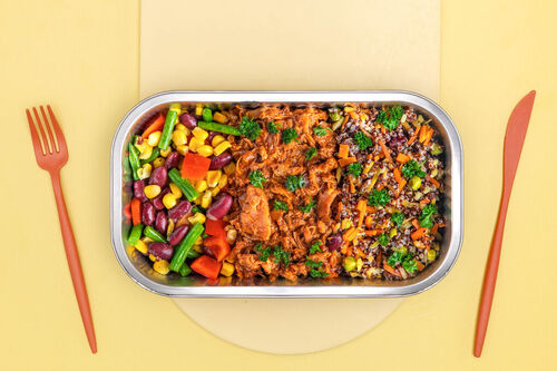 Mexikanisches Pulled Chicken