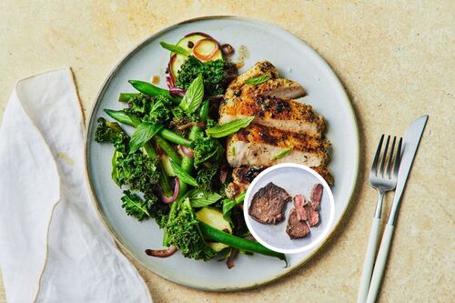 Carb-Conscious Tuscan Beef Rump Steaks