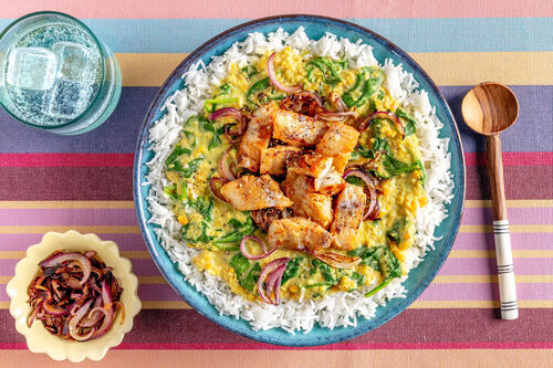 Alaska-Seelachs mit Sambal Badjak